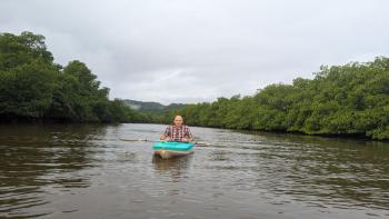 Kanutour durch die Mangoven im Parque Nacional Los Haitises