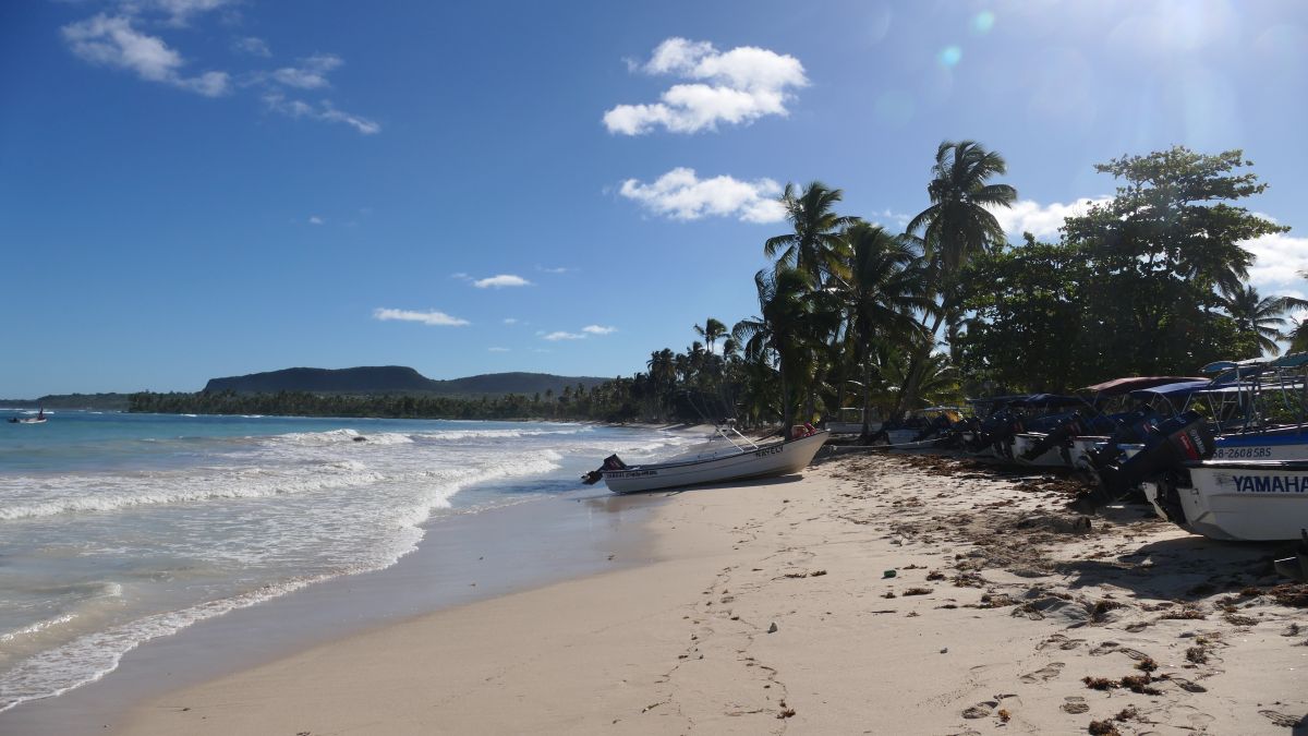 Start an der Playa Galeras