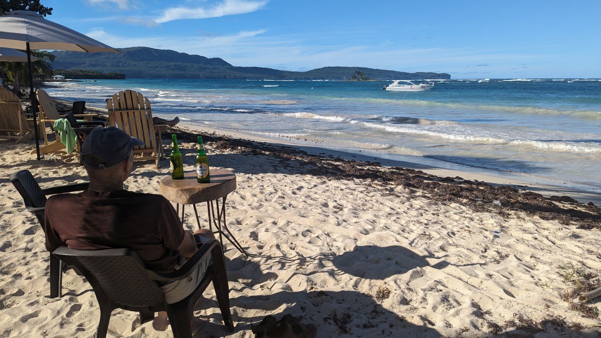 der schönste Biergarten des Urlaubs