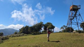 Auf dem Gipfel des El Mogote, 1533 Meter