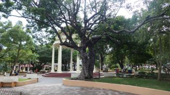 Pavillon im Parque Marcos A. Cabral