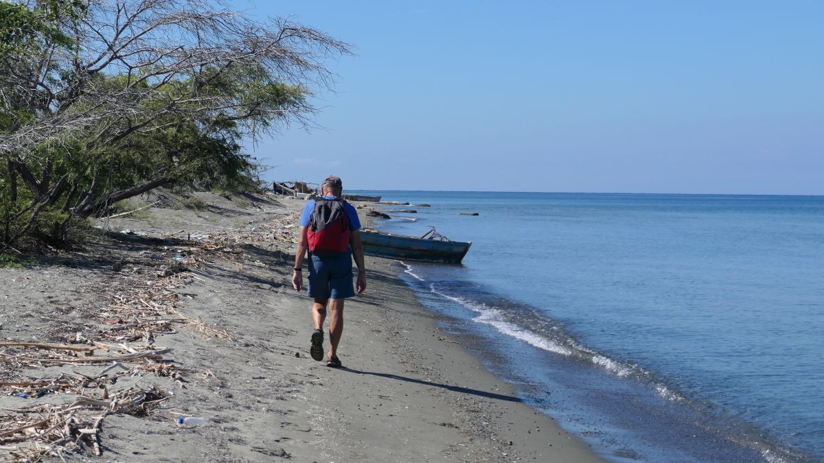 kleine Strandwanderung