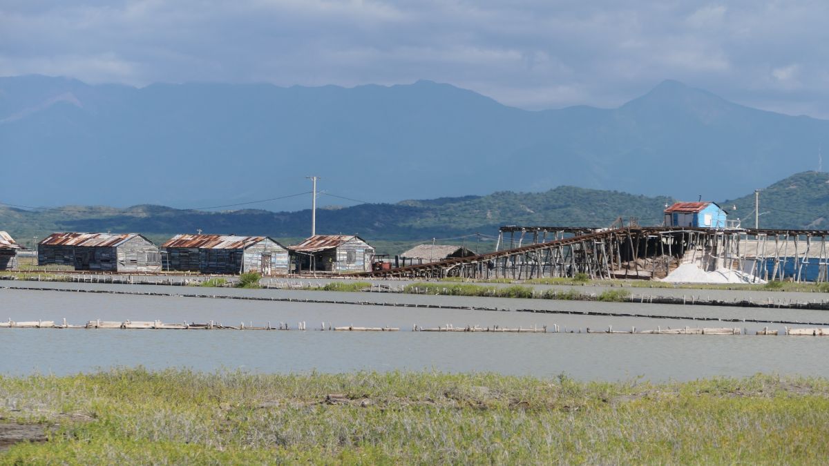 Saline, sogar in Betrieb