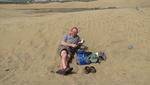 Rast am Strand