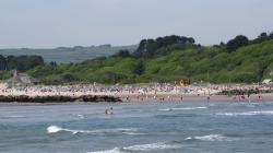 Hochbetrieb am Strand