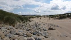 Strandszene auf Achill Island