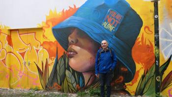 Streetart, also das hinter André