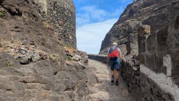 Weg aus Ribeira do Corvo