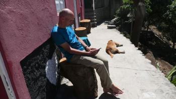 endlich die Beine in die Sonne halten