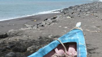 Boote am Strand