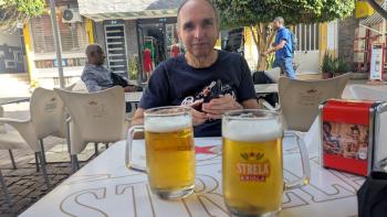 ein erstes Bier