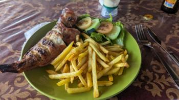 auf ner Insel muss man natürlich Fisch essen