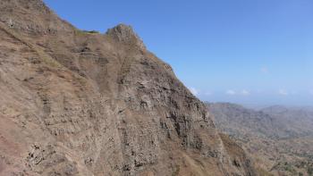 Steilwand des Pico de Antónia