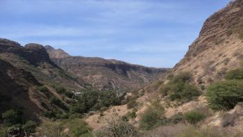 Aufstieg nach Ribeirão Manuel