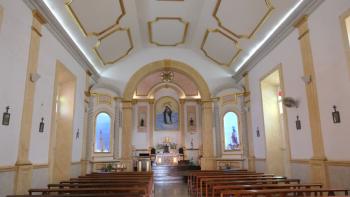 im Inneren der Kirche Nossa Senhora da Luz