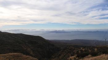 Blick zur Nachbarinsel Sao Vicente