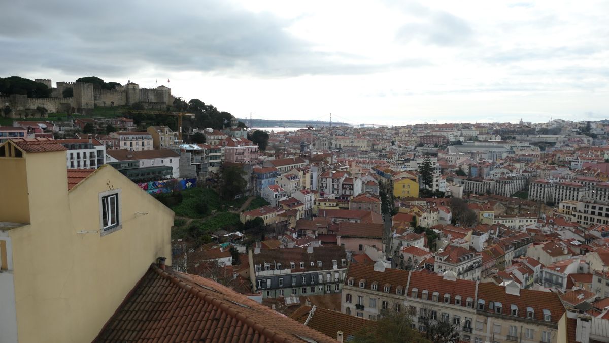 Blick vom Miradouro da Graça
