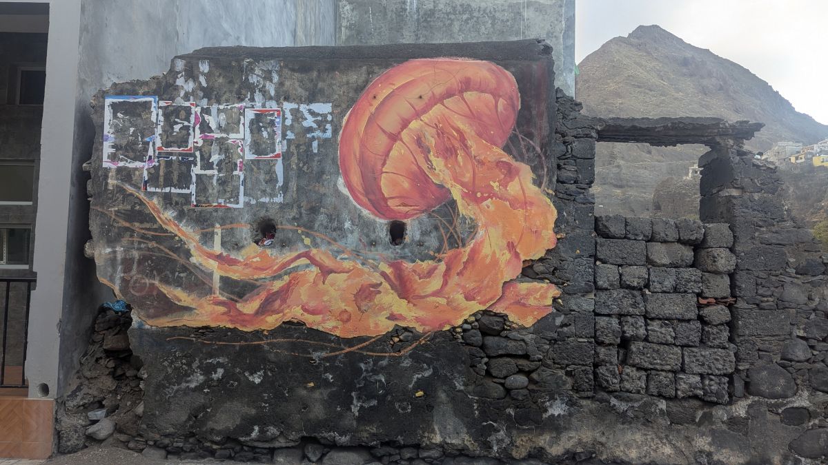 Graffitti in Ribeira Grande
