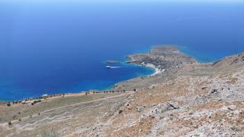 680 Meter tiefer liegt Loutro