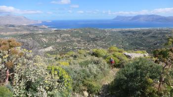 Blick zur Bucht von Kissamos