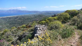 Blick zur Bucht von Kissamos