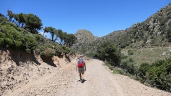 Weg nach Milia