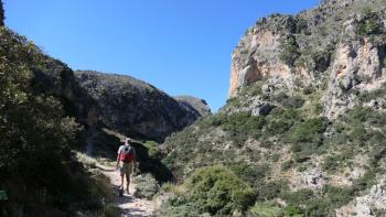 in der Sirikari-Schlucht