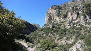 in der Sirikari-Schlucht