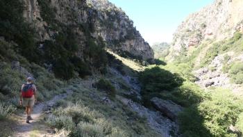 in der Sirikari-Schlucht
