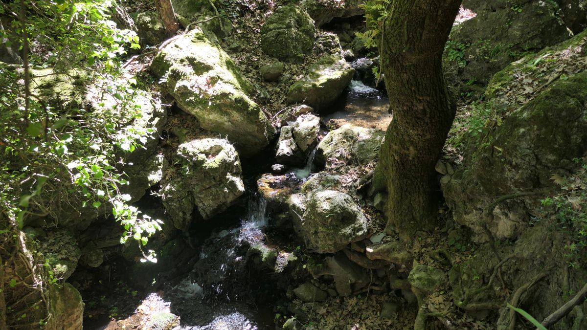 Mini-Wasserfall