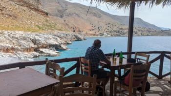 Mittagessen in Marmara-Beach