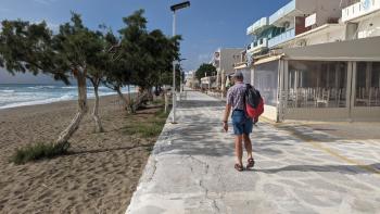 Kalamaki - Strandpromenade