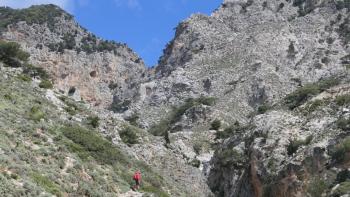 Einstieg in die Schlucht