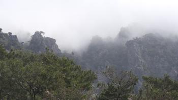 oben wabern noch die Wolken, nicht mehr lange