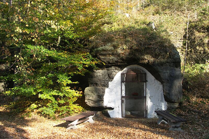Felskapelle in Antoniethal