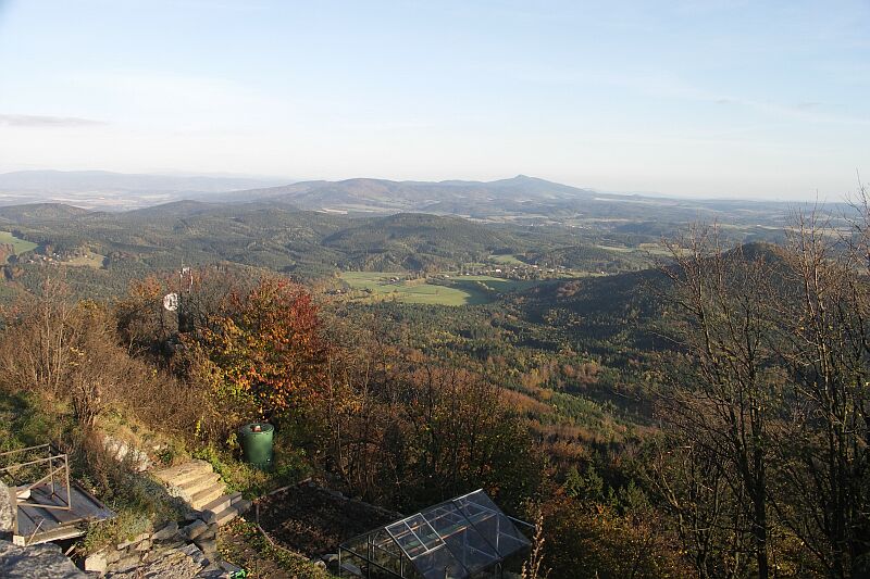 Hochwald, Blick in Richtung Jeschken