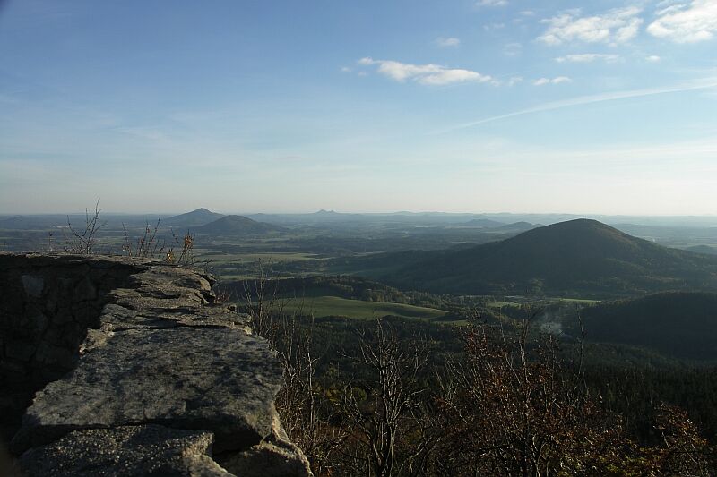 Hochwald, Blick zum Roll und Bösig