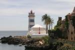 Bilderbuchleuchtturm Farol de Sta. Marta