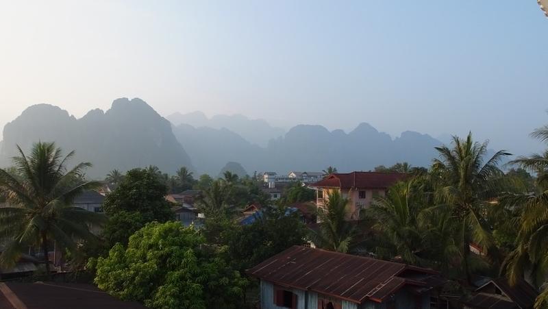 Blick aus dem Hotelzimmer