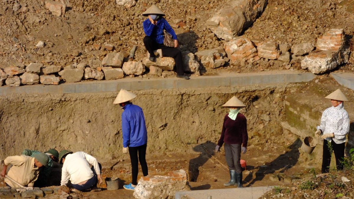 In der Zitadelle- archeologische Arbeiten