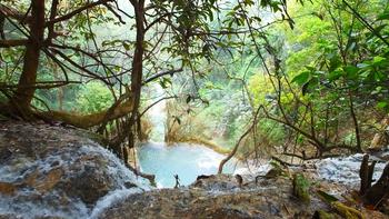 an der Wasserfallkante