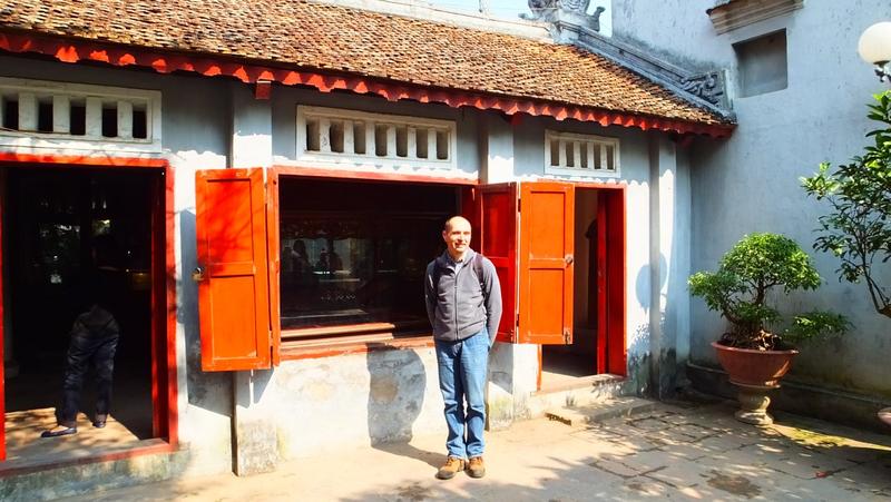 Den Ngoc Son (Jadeberg-Tempel) im Hoan Kiem See