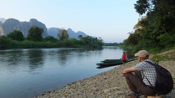 Vientiane - Vang Vieng 23.12.13