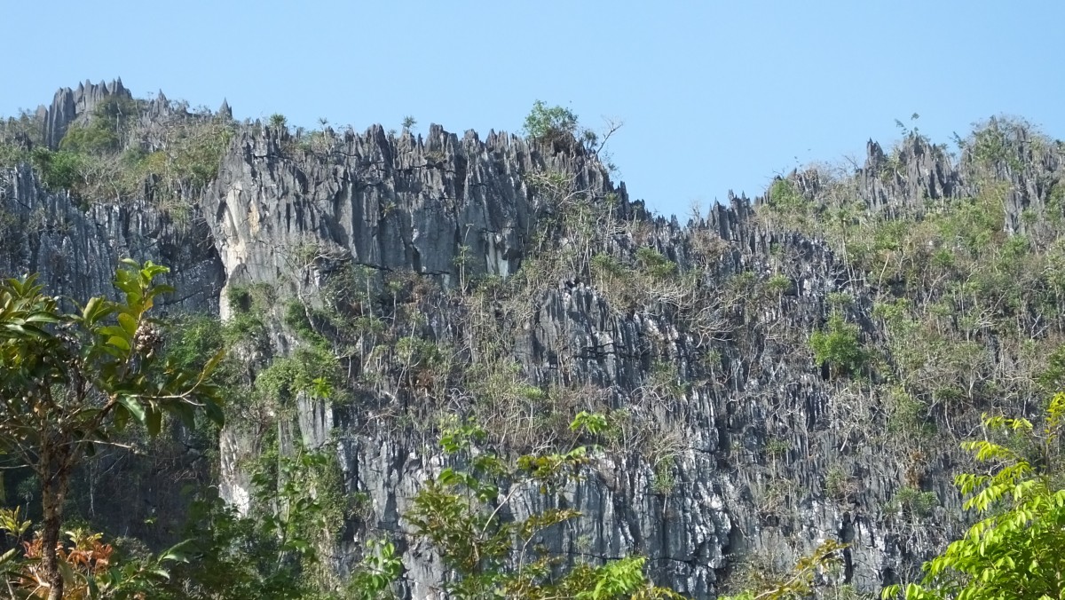 Karst-Bergspitzen