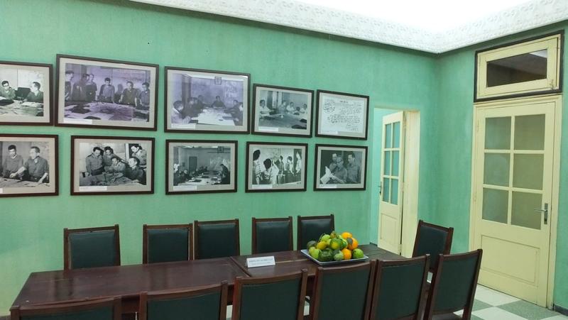In der Zitadelle- Führungsbunker Ho Chi Minhs