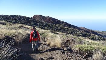 am Rand der Caldera de Taburiente