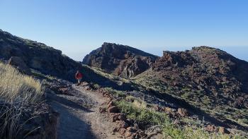 am Rand der Caldera de Taburiente