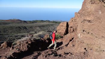 am Rand der Caldera de Taburiente