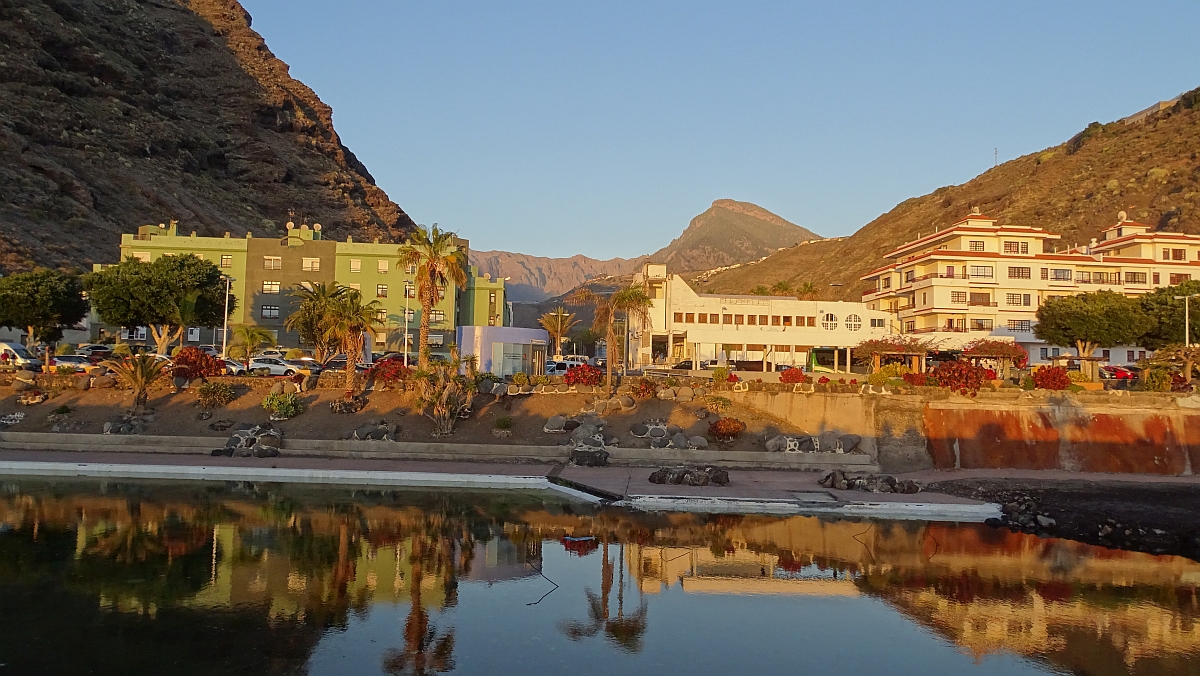 Puerto de Tazacorte am Abend