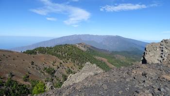 Blick hinüber zur Caldera de Taburiente